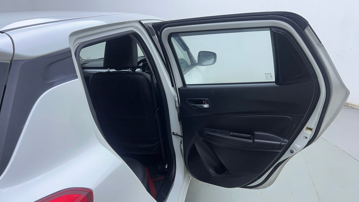 Used 2023 Maruti Suzuki Swift VXi Petrol Manual interior RIGHT REAR DOOR OPEN VIEW