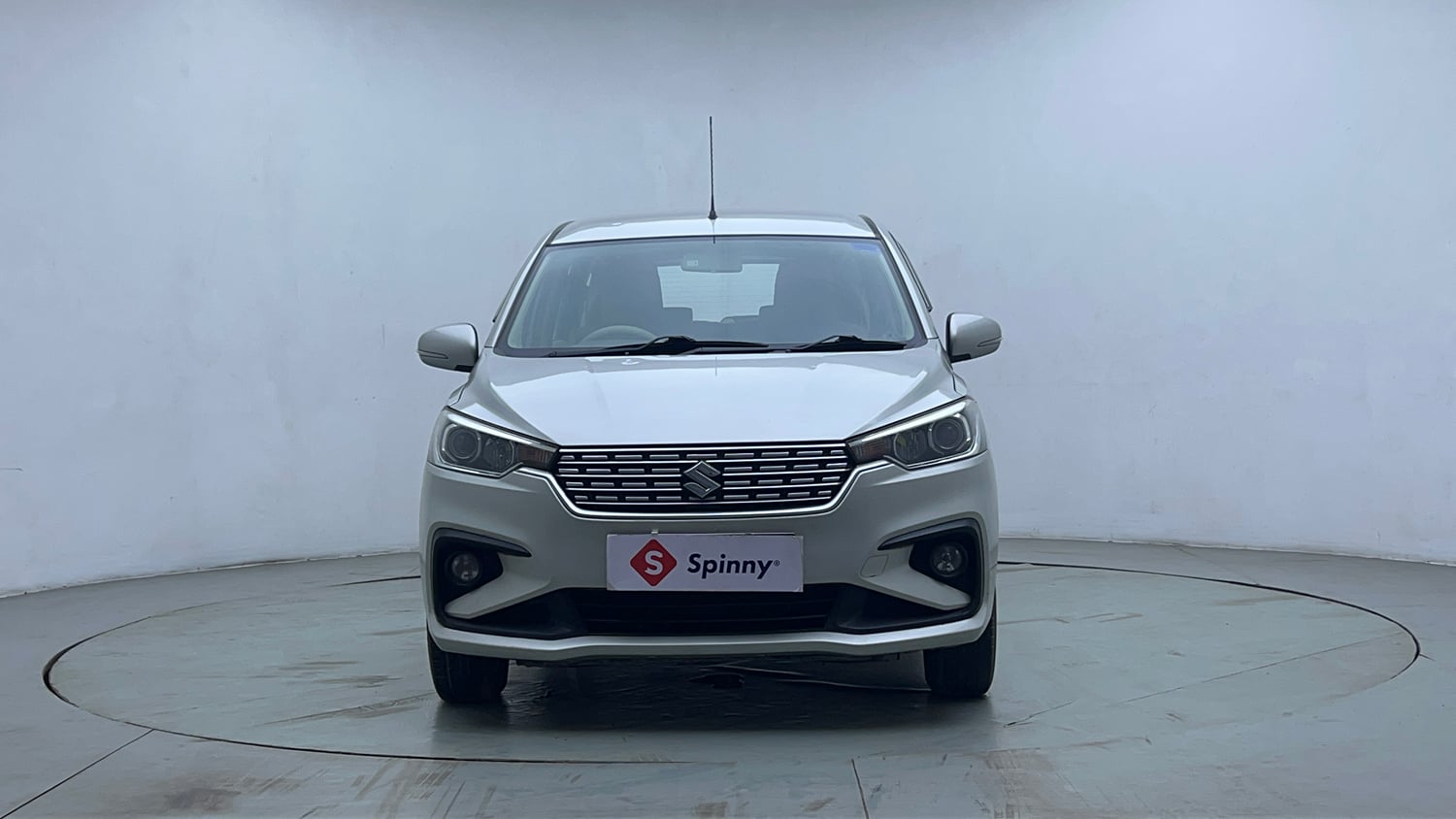 Used 2021 Maruti Suzuki New Ertiga ZXi AT Petrol Automatic exterior FRONT VIEW