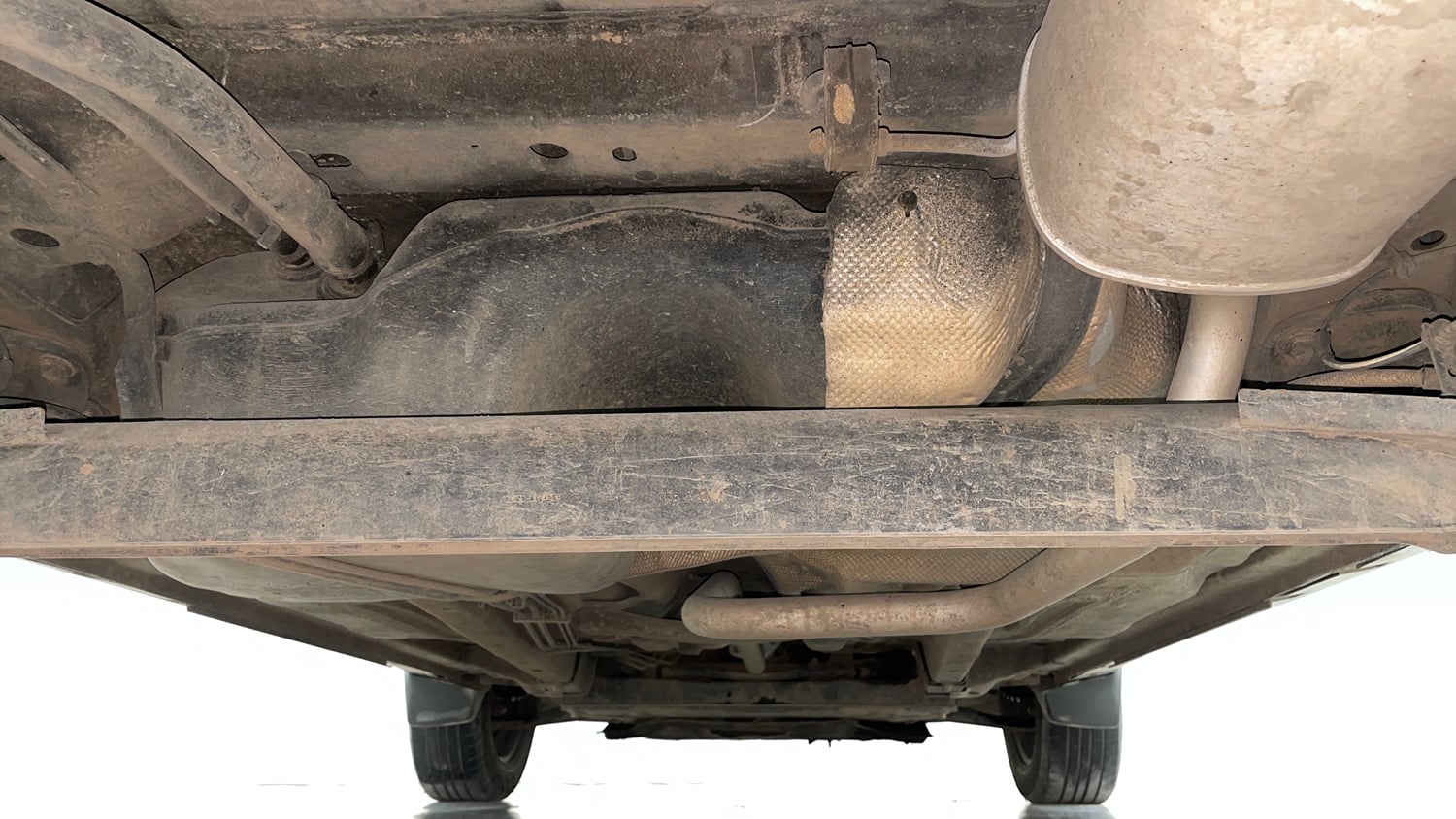 Used 2016 Ford EcoSport Trend 1.5L TDCi Diesel Manual extra REAR UNDERBODY VIEW (TAKEN FROM REAR)