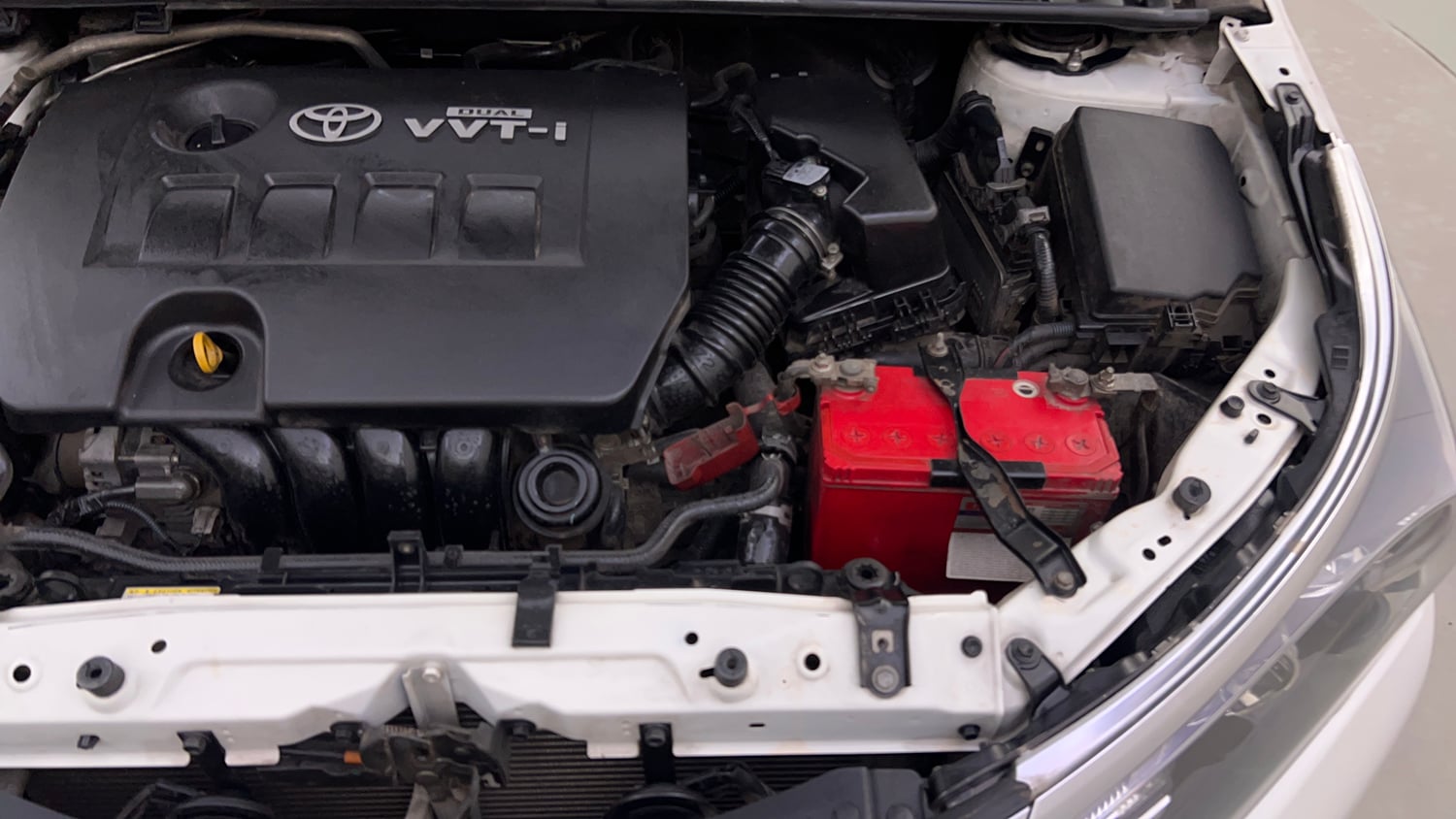Used 2015 Toyota Corolla Altis G Petrol Petrol Manual engine ENGINE LEFT SIDE VIEW