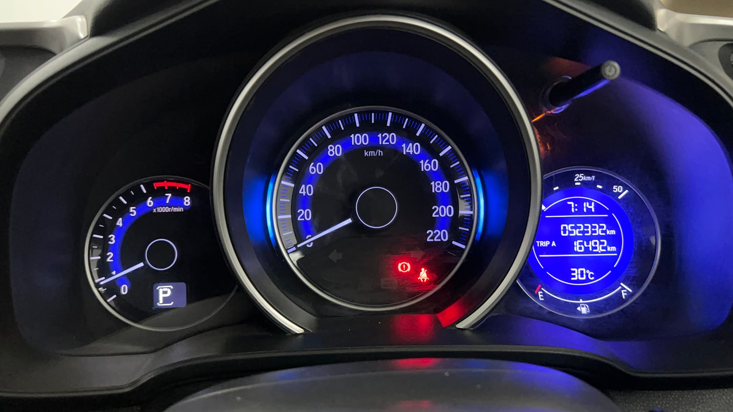 Used 2020 Honda Jazz VX CVT Petrol Automatic interior CLUSTERMETER VIEW