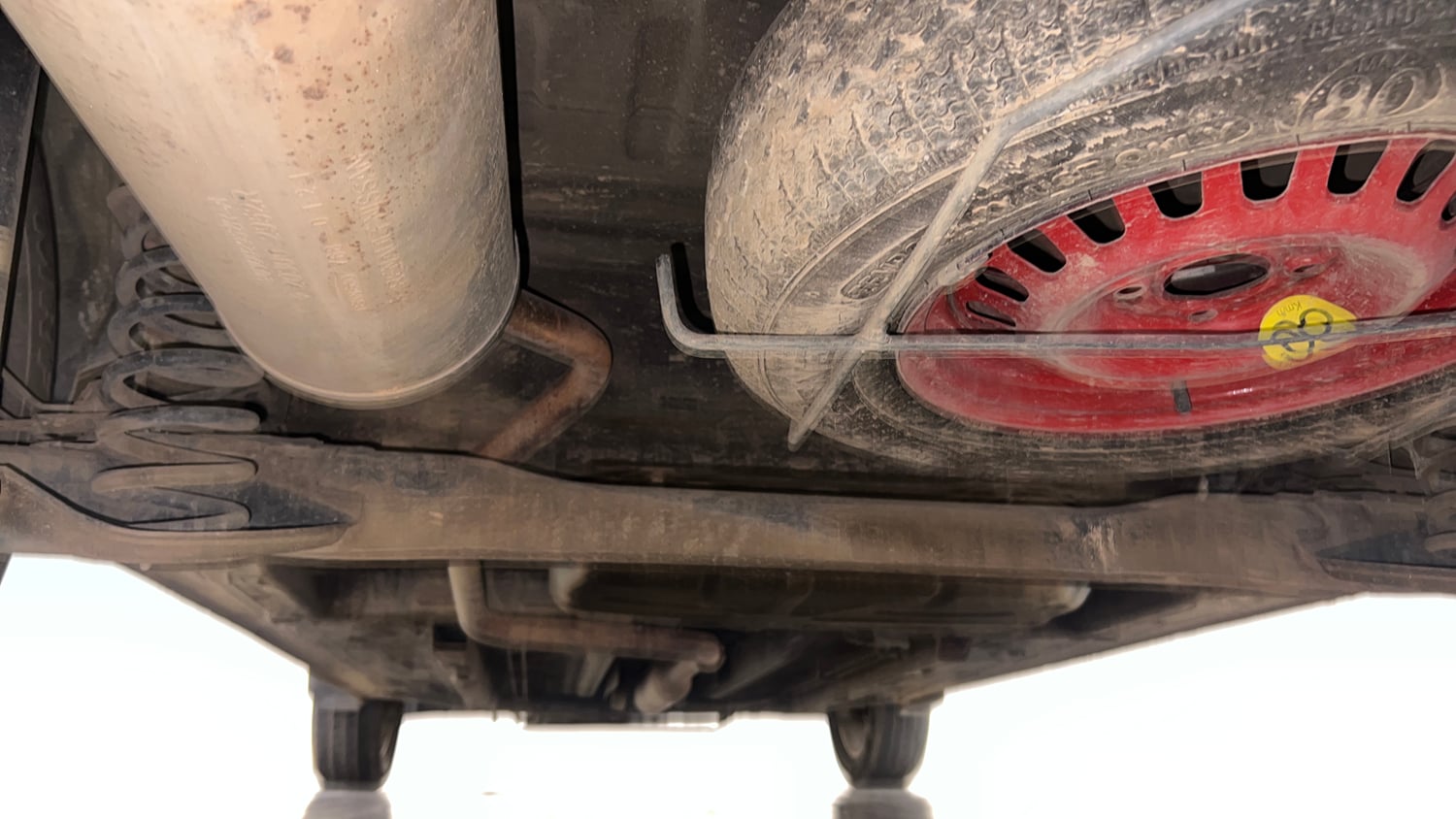 Used 2021 Renault Triber RXZ Petrol Manual extra REAR UNDERBODY VIEW (TAKEN FROM REAR)