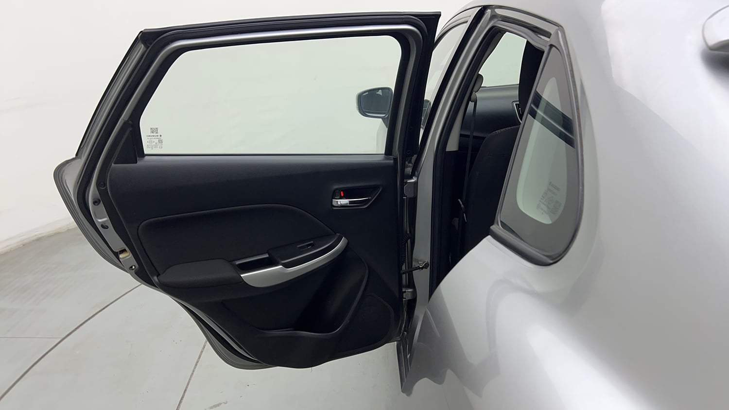 Used 2018 Maruti Suzuki Baleno Delta 1.2 AT Petrol Automatic interior LEFT REAR DOOR OPEN VIEW