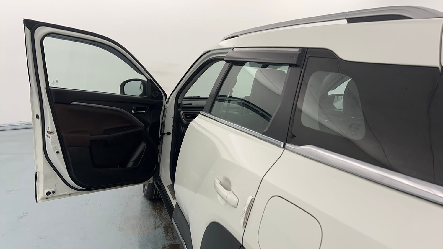 Used 2023 Maruti Suzuki Brezza ZXi Plus Petrol Manual interior LEFT FRONT DOOR OPEN VIEW