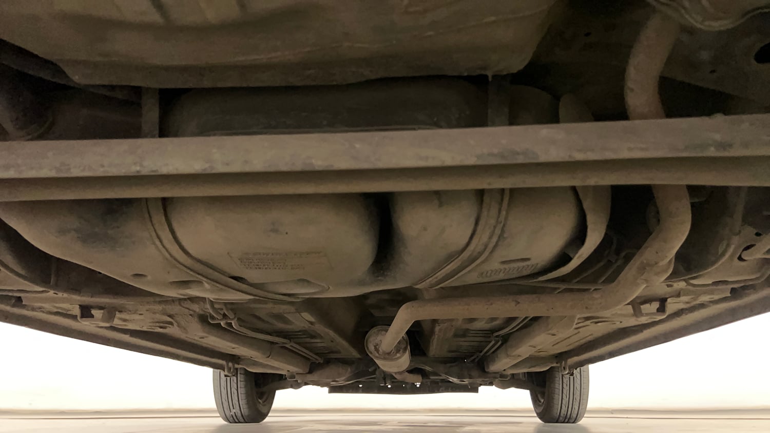 Used 2017 Maruti Suzuki Celerio ZXi AMT Petrol Automatic extra REAR UNDERBODY VIEW (TAKEN FROM REAR)