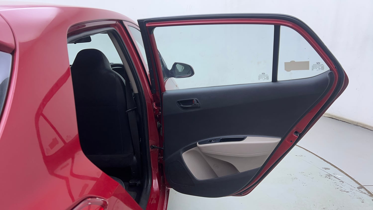 Used 2017 Hyundai Grand i10 Magna AT 1.2 Kappa VTVT Petrol Automatic interior RIGHT REAR DOOR OPEN VIEW