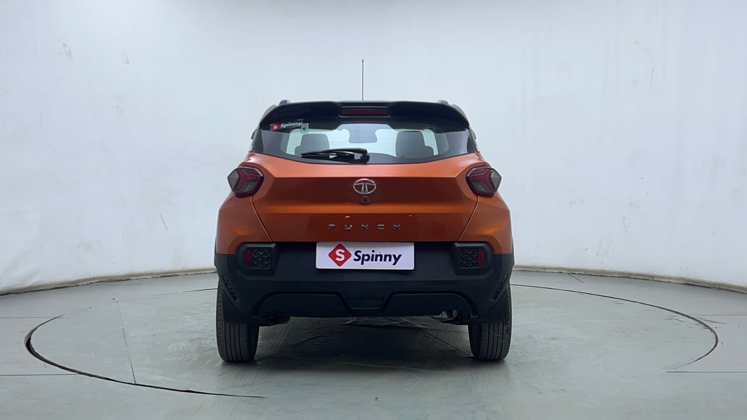 Used 2023 Tata Punch Creative Dual Tone AMT Petrol Automatic exterior BACK VIEW