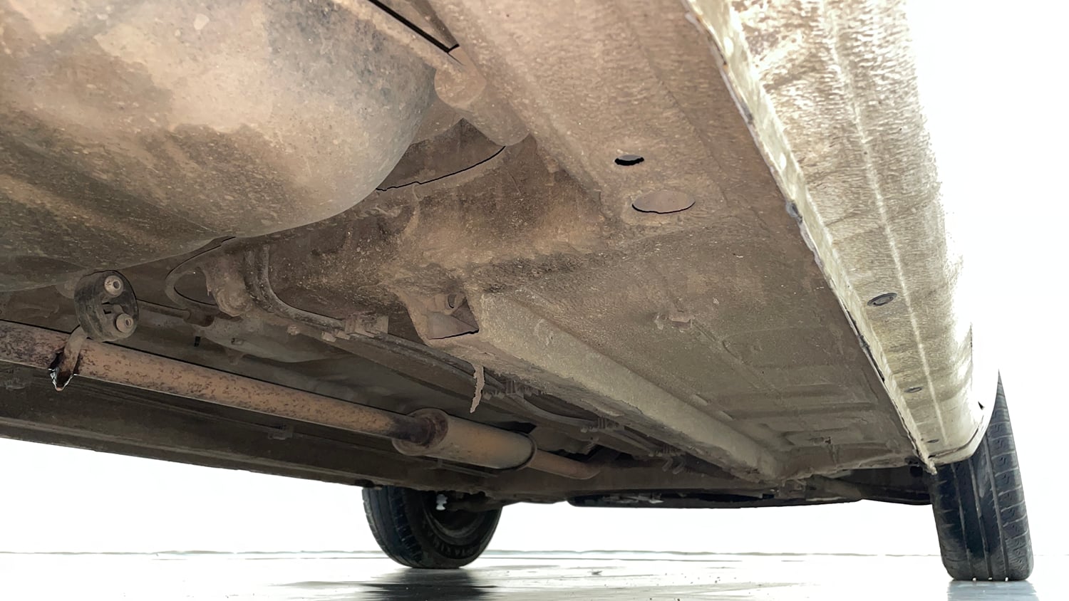 Used 2022 Datsun Redi-GO T(O) 1.0 Petrol Manual extra REAR RIGHT UNDERBODY VIEW