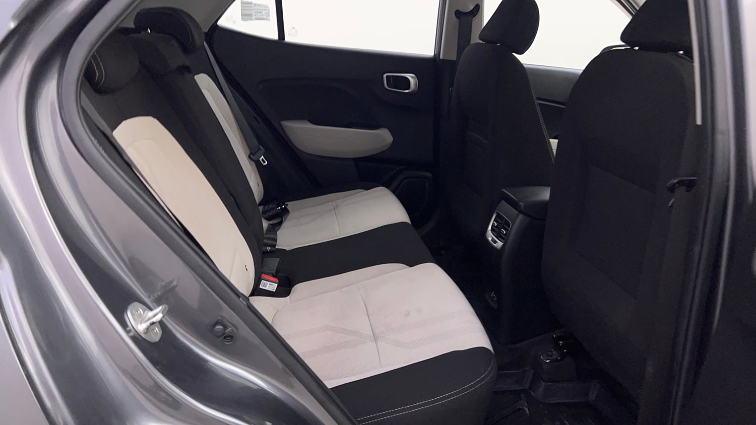 Used 2022 Hyundai Venue SX 1.2 Petrol Petrol Manual interior RIGHT SIDE REAR DOOR CABIN VIEW