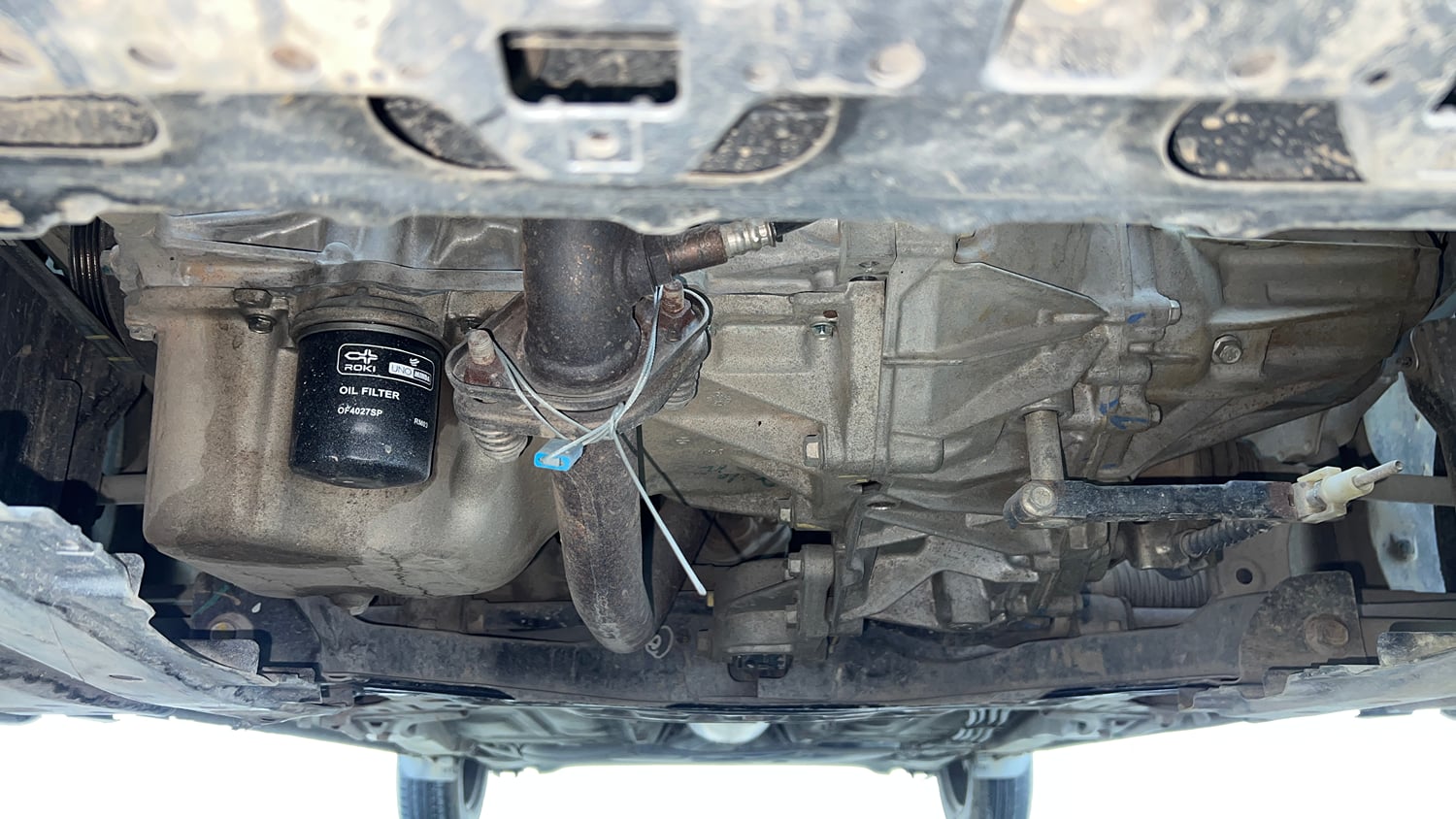 Used 2018 Maruti Suzuki Dzire VXi Petrol Manual extra FRONT LEFT UNDERBODY VIEW
