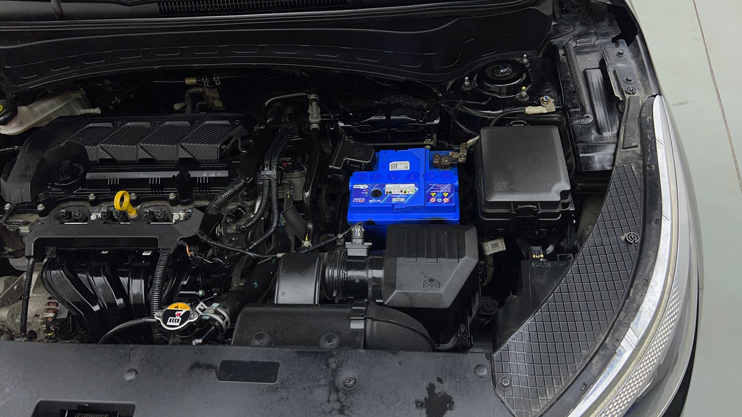 Used 2021 kia Seltos HTX IVT 1.5 Petrol Automatic engine ENGINE LEFT SIDE VIEW