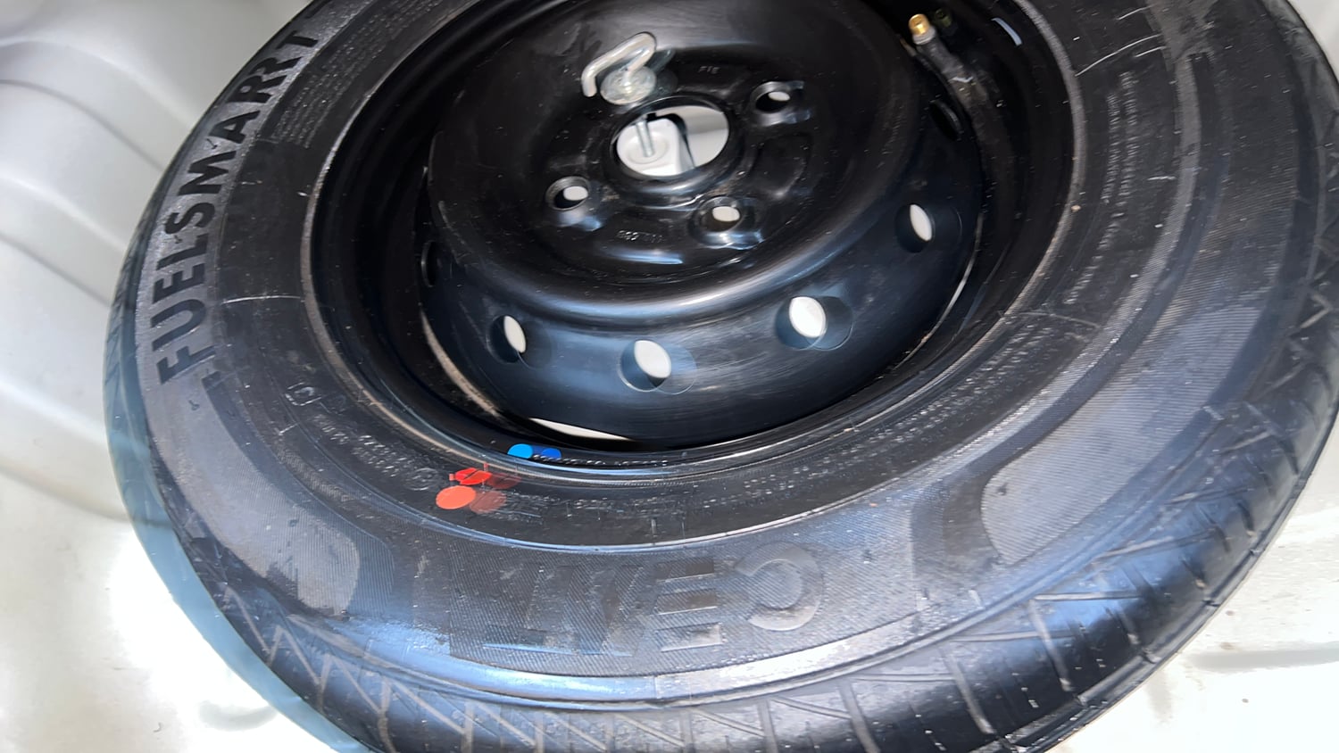 Used 2023 Maruti Suzuki Alto 800 VXi Petrol Manual tyres SPARE TYRE VIEW