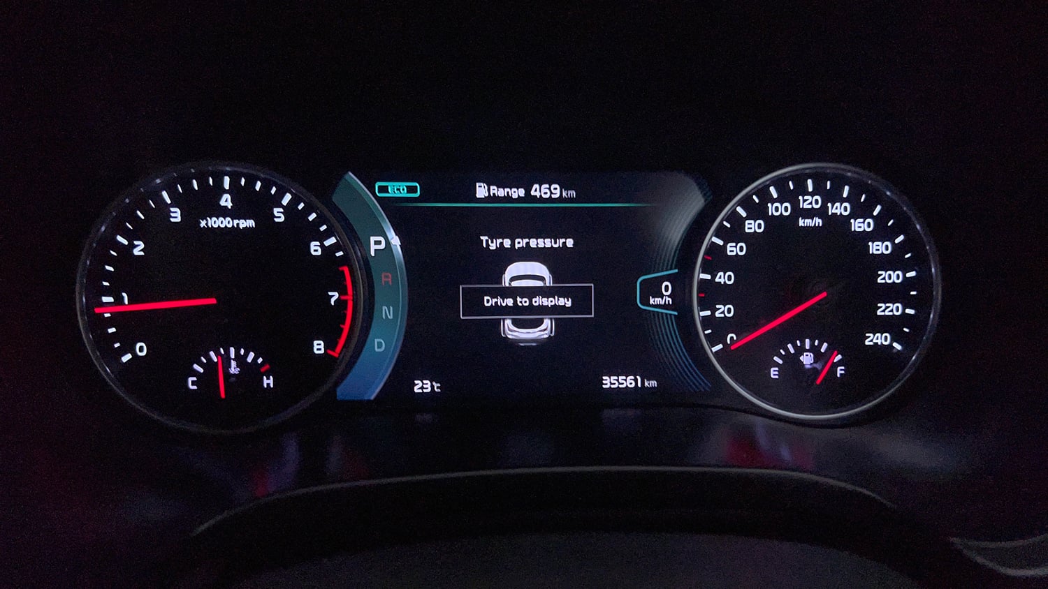 Used 2019 kia Seltos GTX Plus DCT 1.4 Petrol Automatic interior CLUSTERMETER VIEW