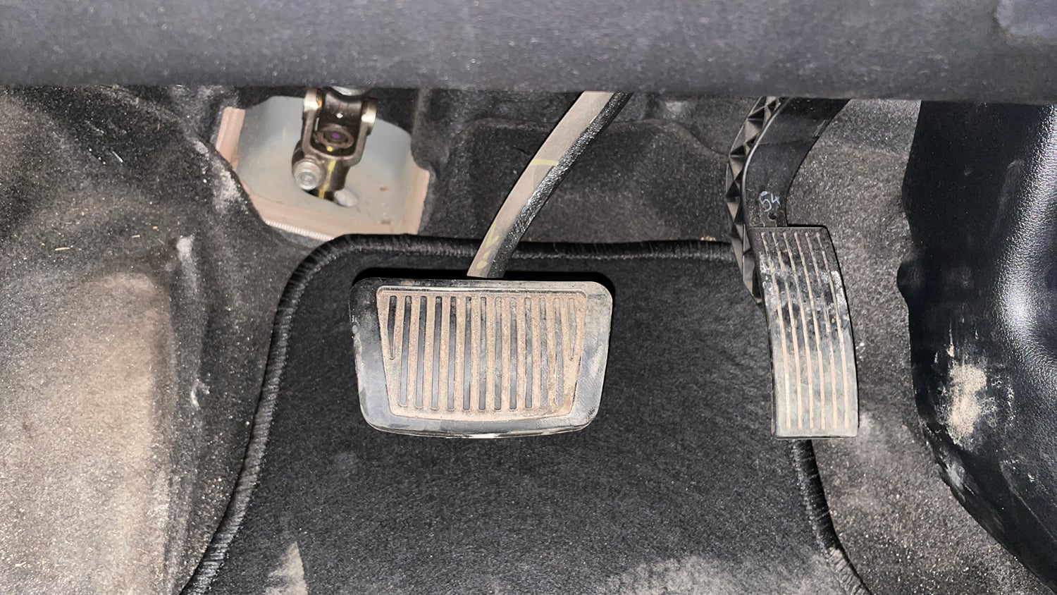 Used 2024 Hyundai Exter S 1.2 AMT Petrol Automatic interior PEDALS VIEW
