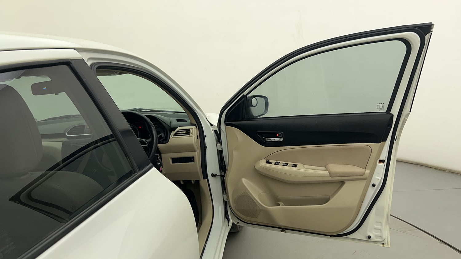 Used 2019 Maruti Suzuki Dzire VXi Petrol Manual interior RIGHT FRONT DOOR OPEN VIEW
