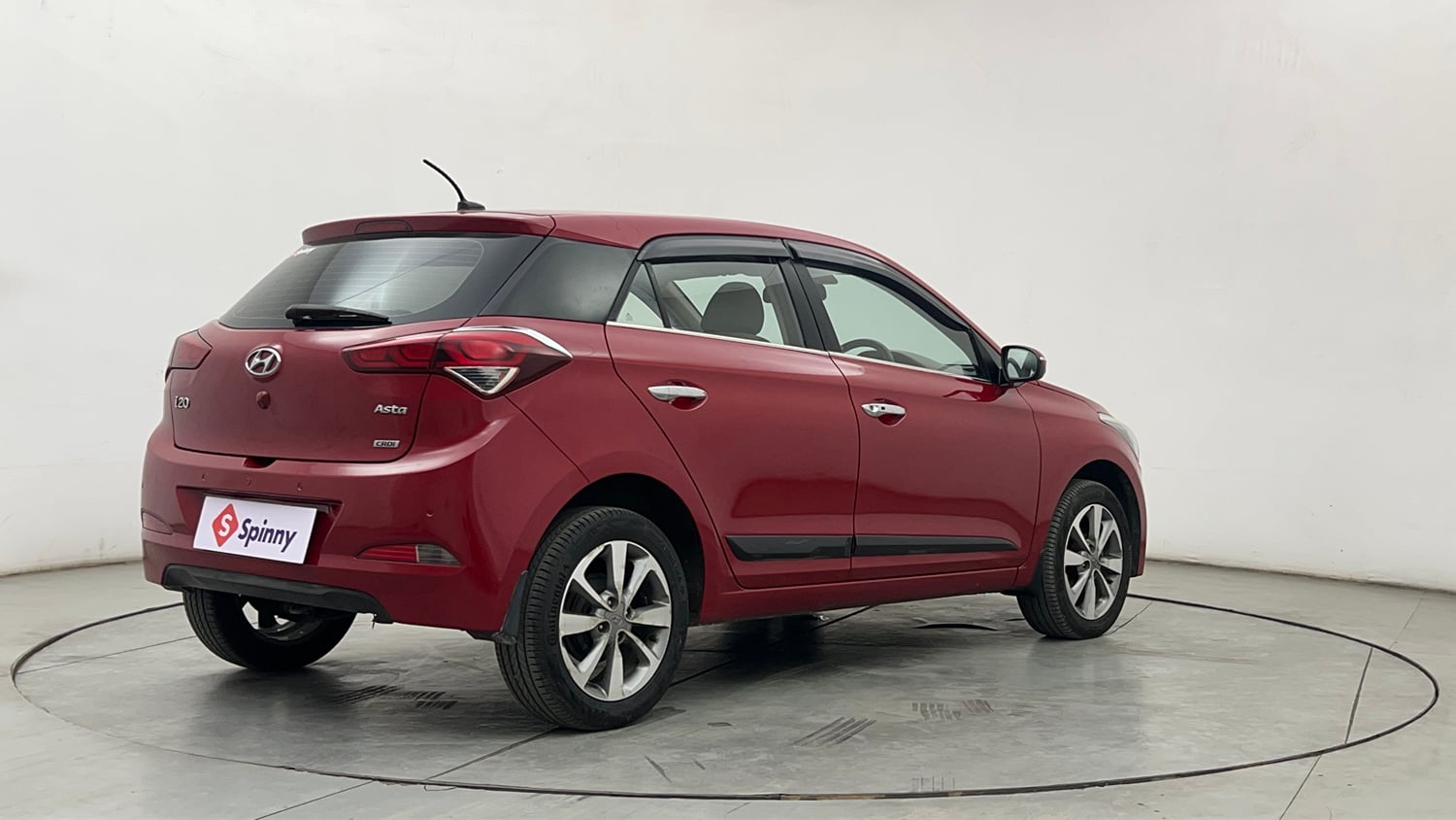 Used 2017 Hyundai Elite i20 Asta 1.4 CRDI (O) Diesel Manual exterior RIGHT REAR CORNER VIEW
