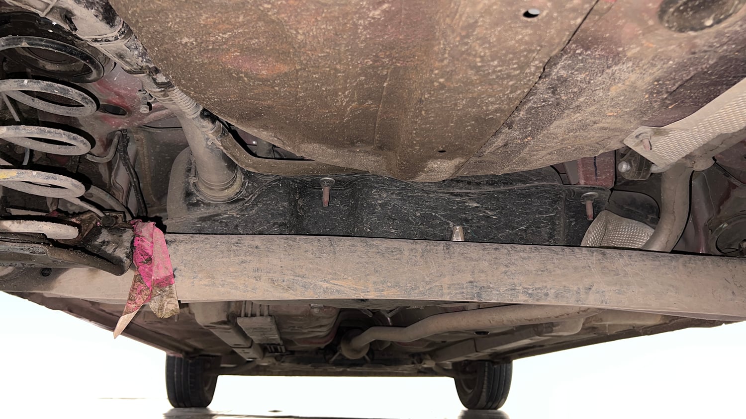 Used 2021 Hyundai Santro Sportz Petrol Manual extra REAR UNDERBODY VIEW (TAKEN FROM REAR)