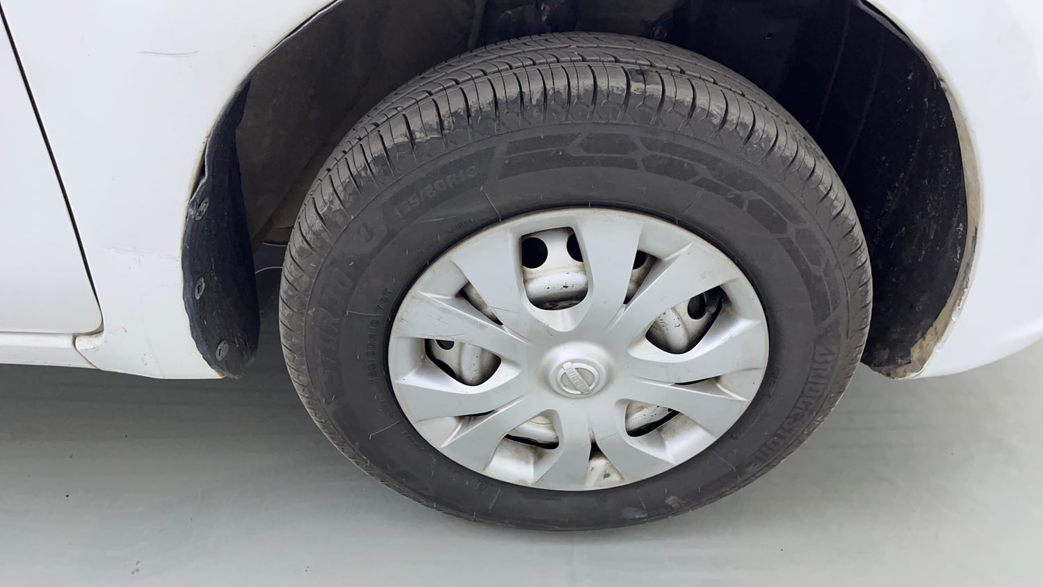 Used 2014 Nissan Micra Active XL Petrol Manual tyres RIGHT FRONT TYRE RIM VIEW