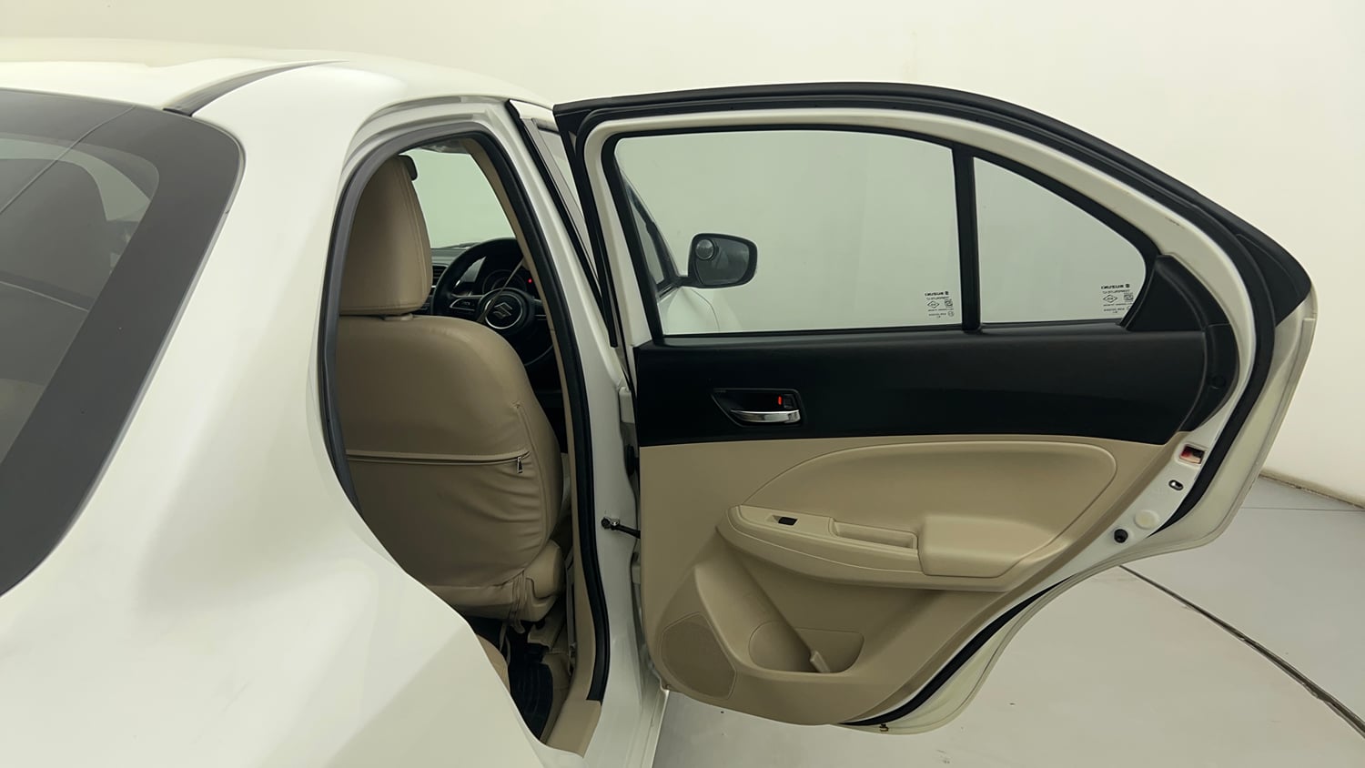 Used 2019 Maruti Suzuki Dzire VXi Petrol Manual interior RIGHT REAR DOOR OPEN VIEW