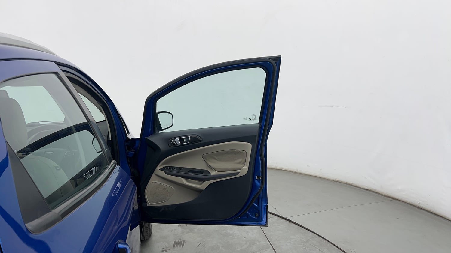 Used 2021 Ford EcoSport Titanium Plus 1.5L Ti-VCT AT Petrol Automatic interior RIGHT FRONT DOOR OPEN VIEW