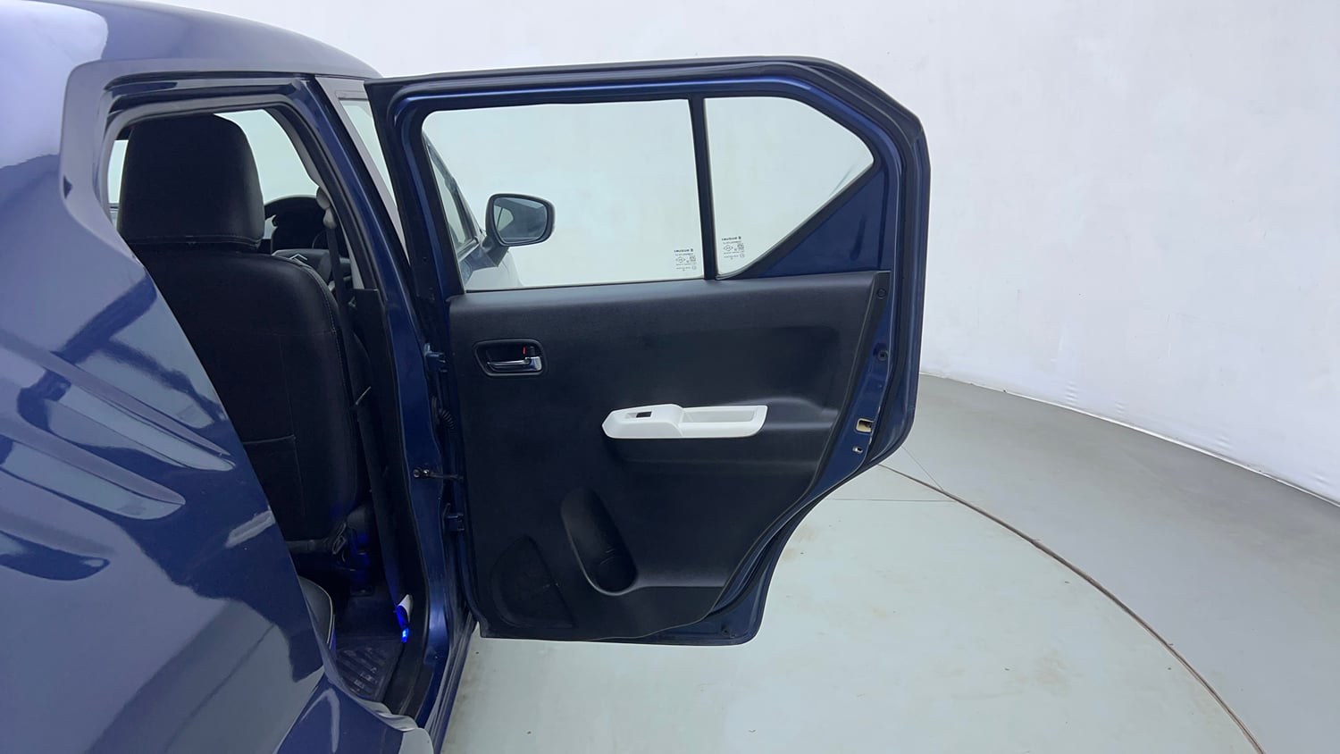 Used 2018 Maruti Suzuki Ignis Delta 1.2 AMT Petrol Automatic interior RIGHT REAR DOOR OPEN VIEW