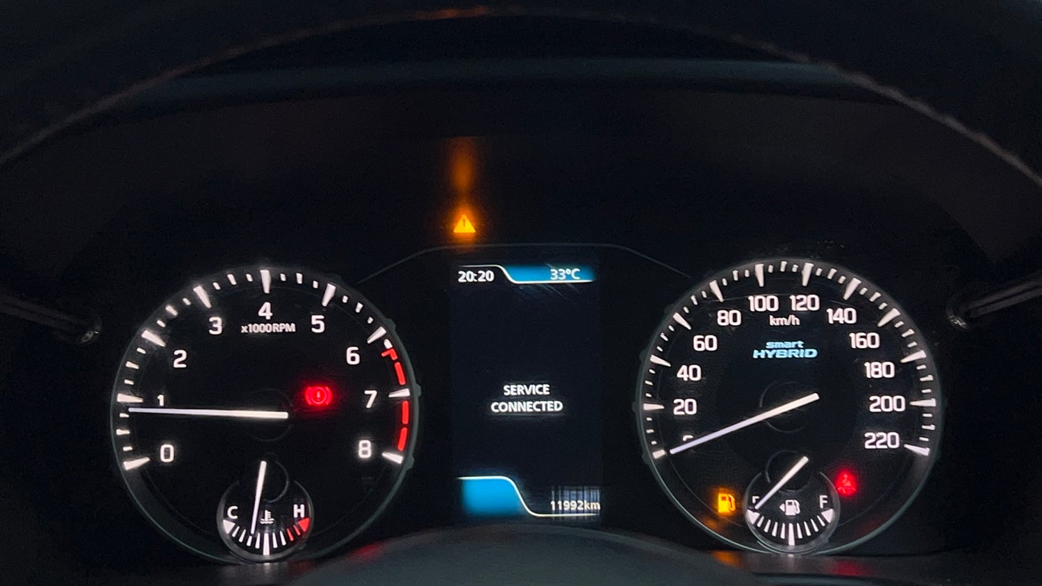 Used 2024 Maruti Suzuki Brezza Zxi Plus Dual Tone Petrol Manual interior CLUSTERMETER VIEW