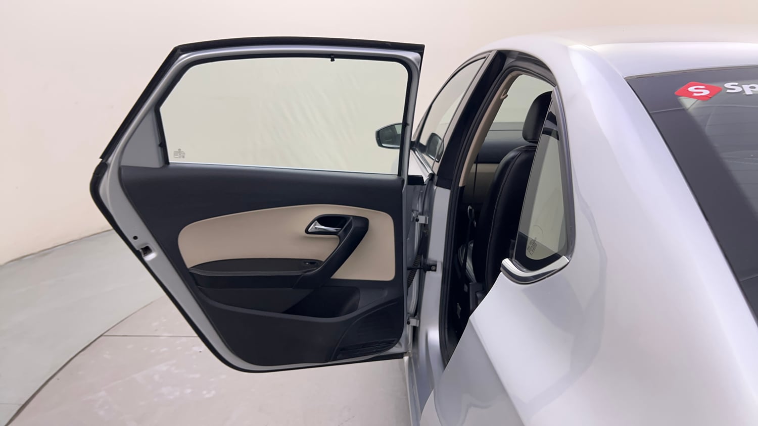 Used 2020 Skoda Rapid Active 1.0 TSI MT Petrol Manual interior LEFT REAR DOOR OPEN VIEW