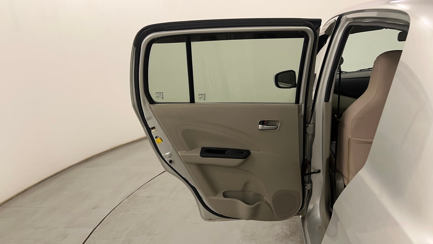 Used 2016 Maruti Suzuki Celerio VXi AMT Petrol Automatic interior LEFT REAR DOOR OPEN VIEW