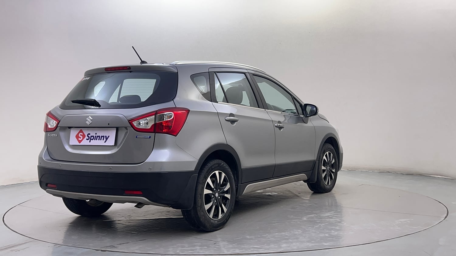 Used 2022 Maruti Suzuki S-Cross Zeta Petrol Manual exterior RIGHT REAR CORNER VIEW