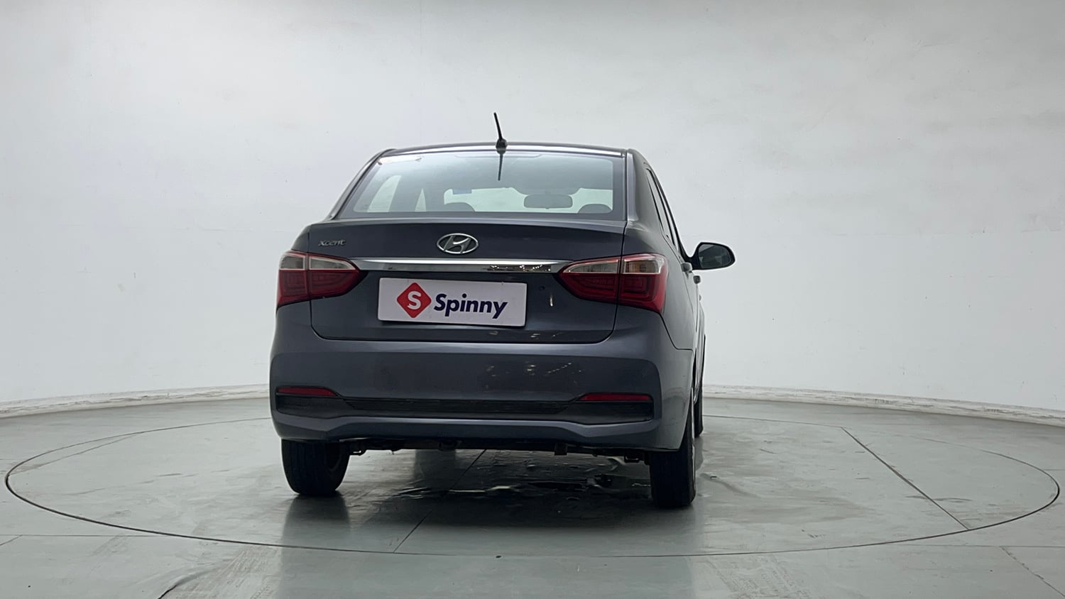 Used 2018 Hyundai Xcent E+ CNG (Outside Fitted) Cng Manual exterior BACK VIEW