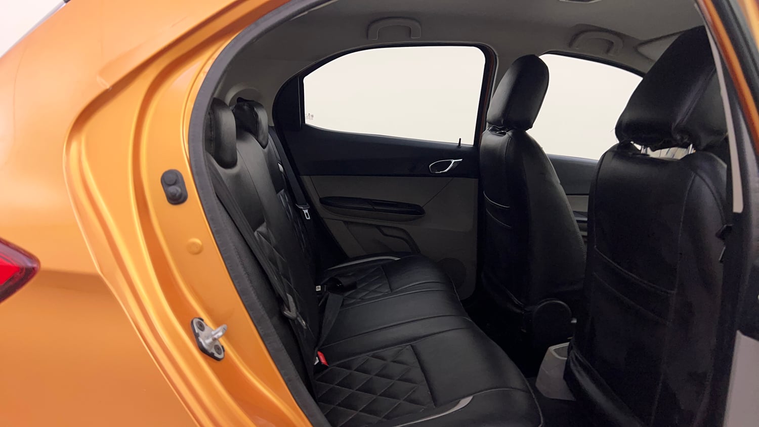 Used 2018 Tata Tiago Revotron XZ Petrol Manual interior RIGHT SIDE REAR DOOR CABIN VIEW