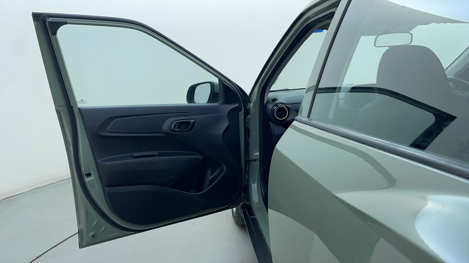 Used 2024 Hyundai Exter S 1.2 AMT Petrol Automatic interior LEFT FRONT DOOR OPEN VIEW