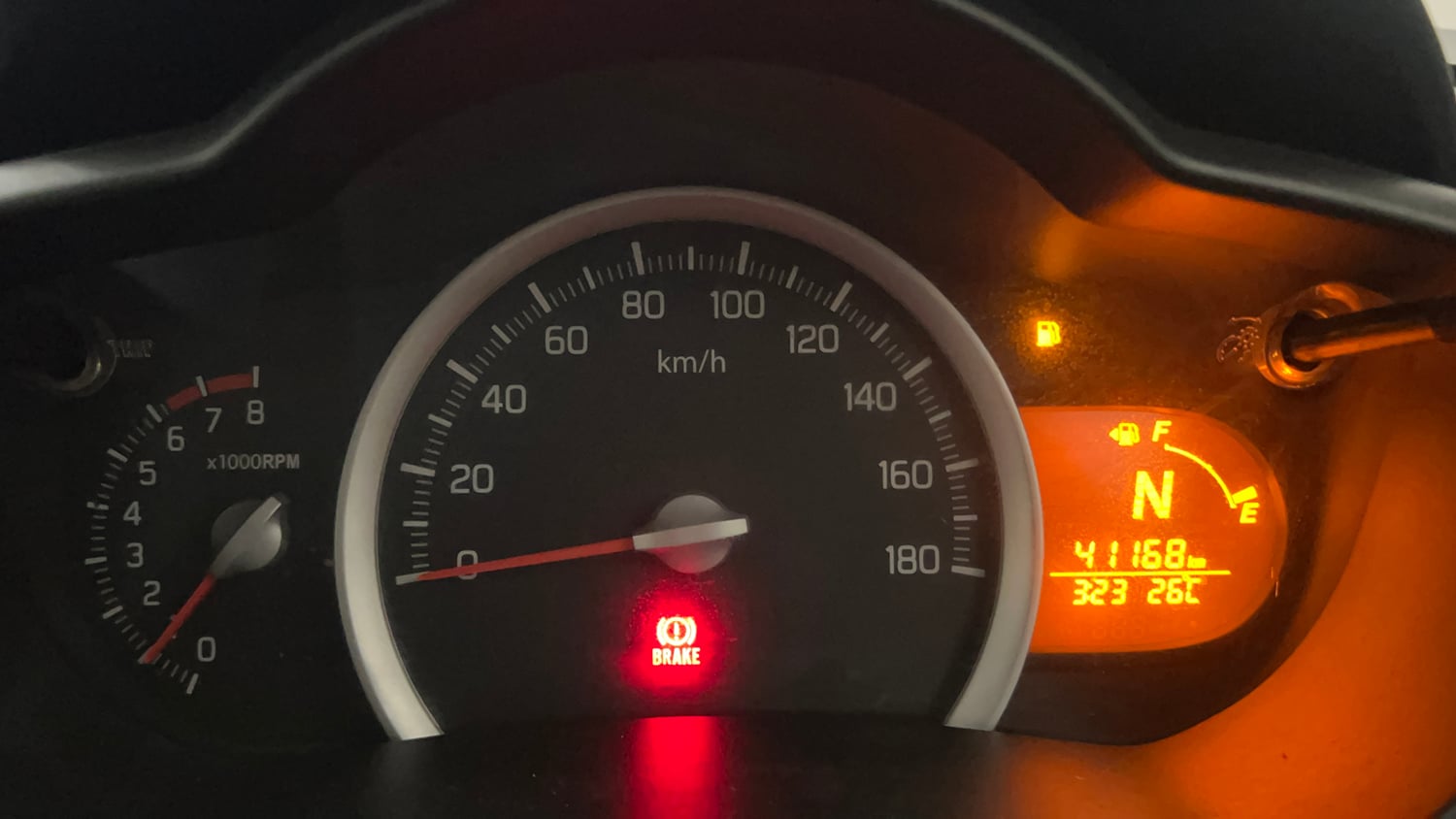 Used 2016 Maruti Suzuki Celerio VXi AMT Petrol Automatic interior CLUSTERMETER VIEW