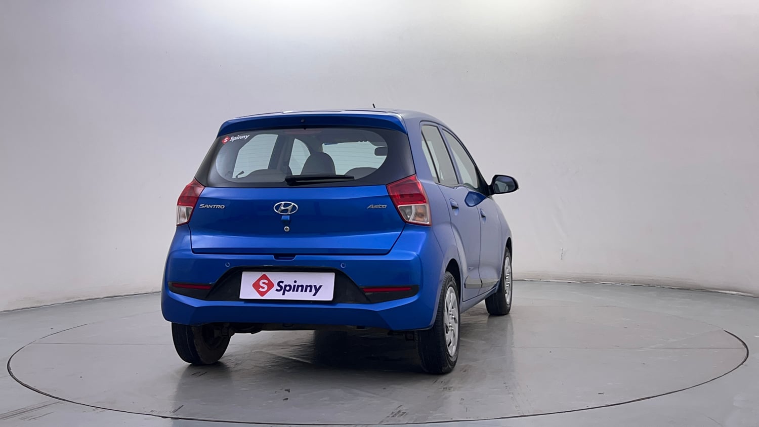 Used 2019 Hyundai Santro Asta Petrol Manual exterior RIGHT REAR CORNER VIEW