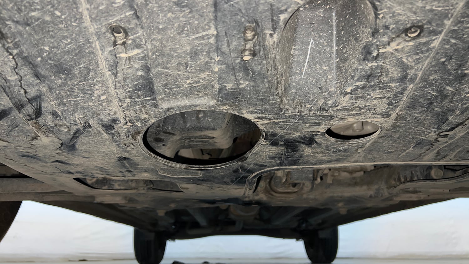 Used 2022 Hyundai Creta EX 1.5 Petrol Petrol Manual extra FRONT LEFT UNDERBODY VIEW