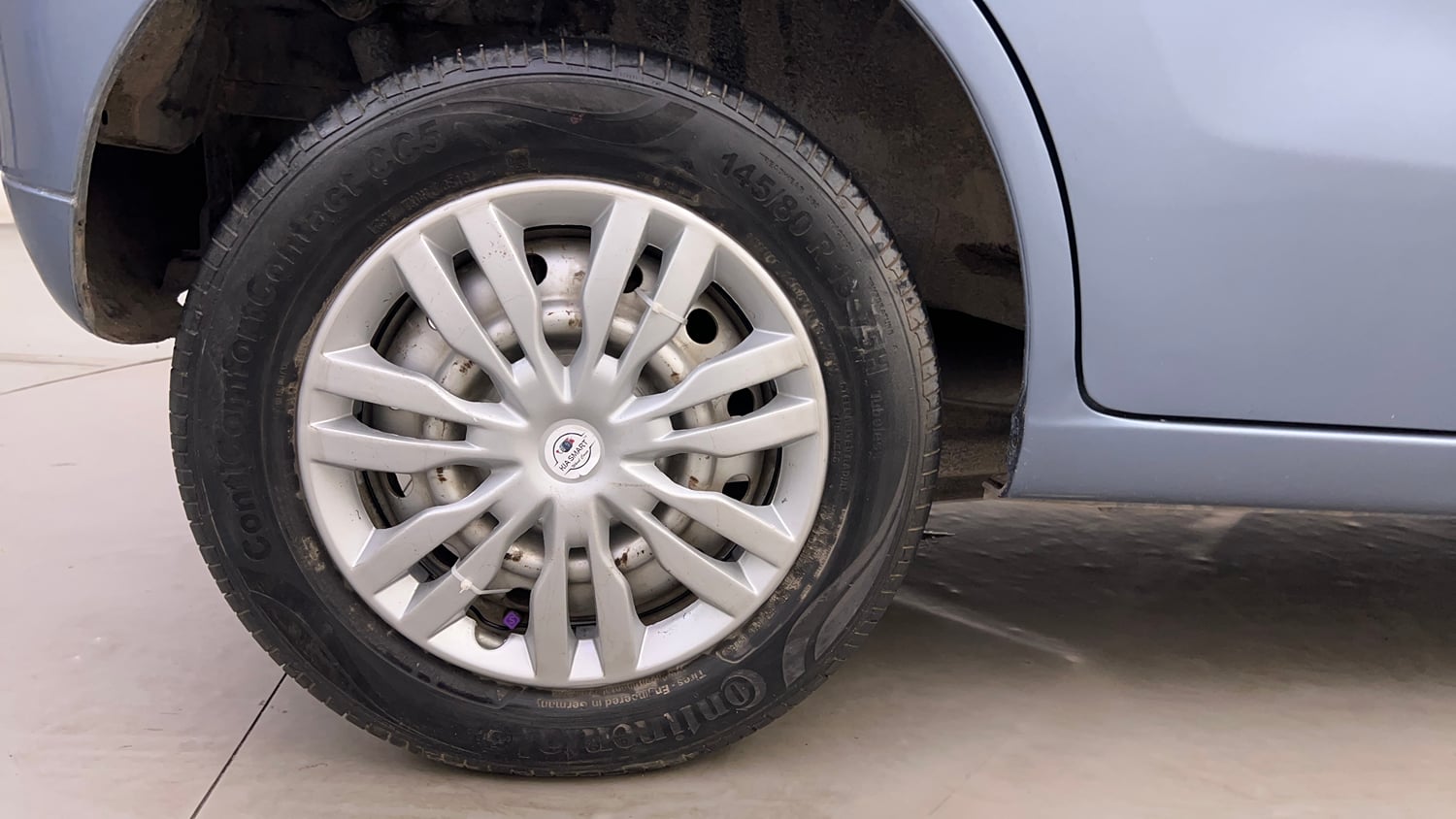 Used 2012 Maruti Suzuki Wagon R LXi Petrol Manual tyres RIGHT REAR TYRE RIM VIEW