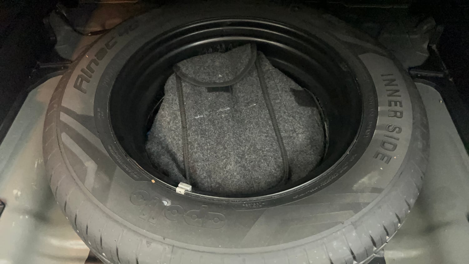 Used 2023 Hyundai Creta SX 1.5 Petrol Petrol Manual tyres SPARE TYRE VIEW