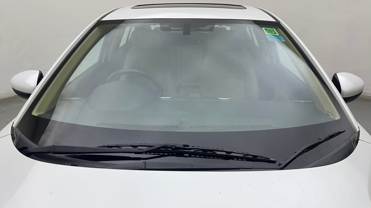 Used 2022 Honda City ZX CVT Petrol Petrol Automatic exterior FRONT WINDSHIELD VIEW