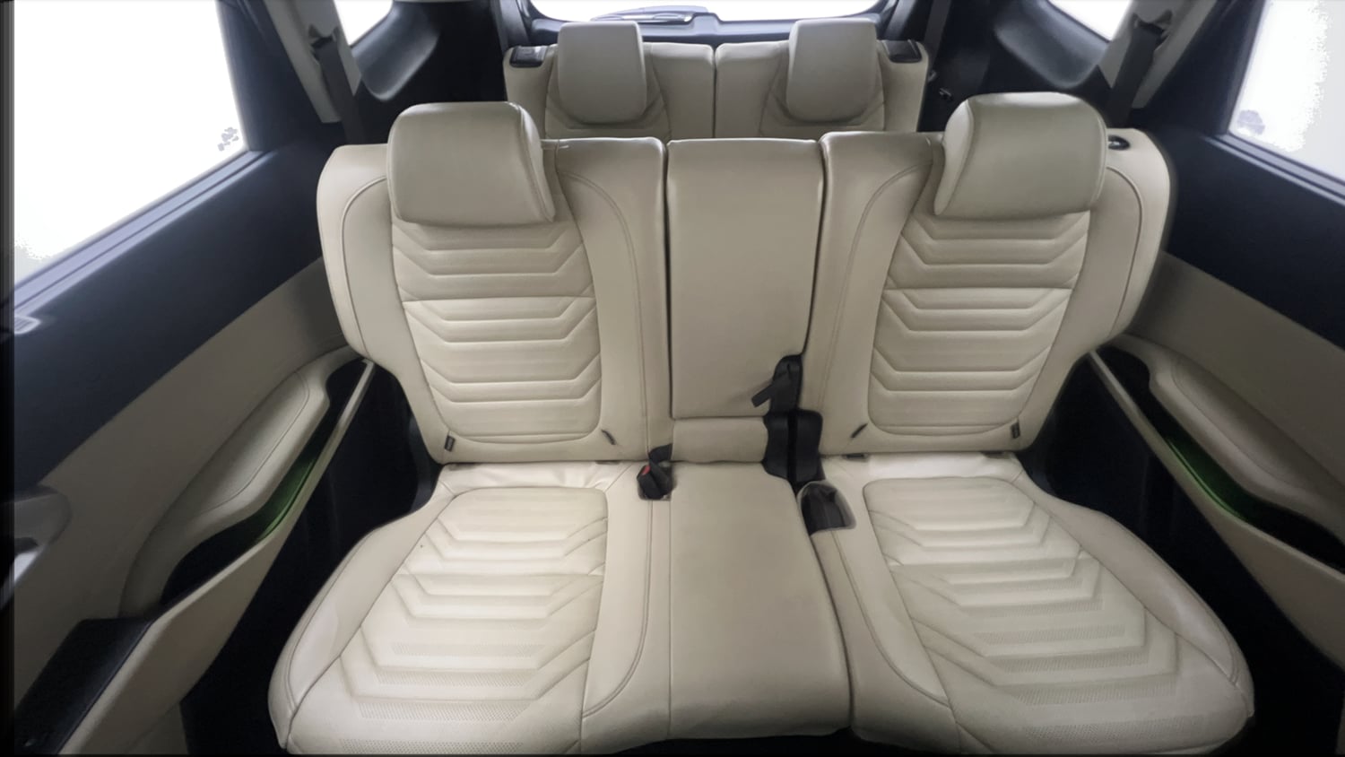 Used 2022 Kia Carens Luxury Plus 1.4 Petrol DCT 7 STR Petrol Automatic interior REAR SEAT CONDITION VIEW