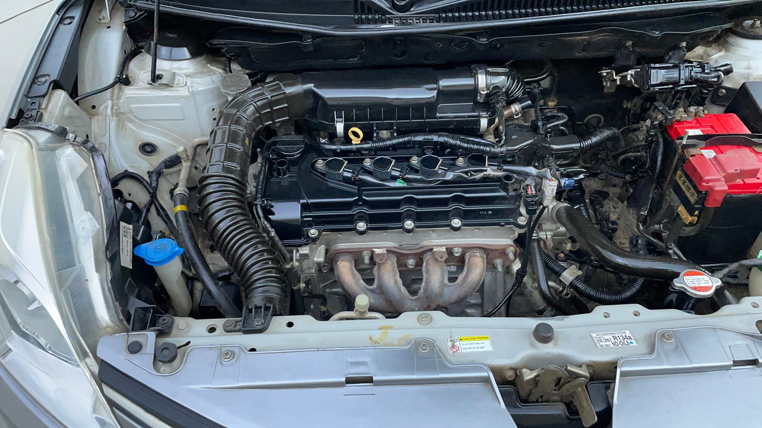 Used 2018 Maruti Suzuki Baleno Zeta 1.2 AT Petrol Automatic engine ENGINE RIGHT SIDE VIEW