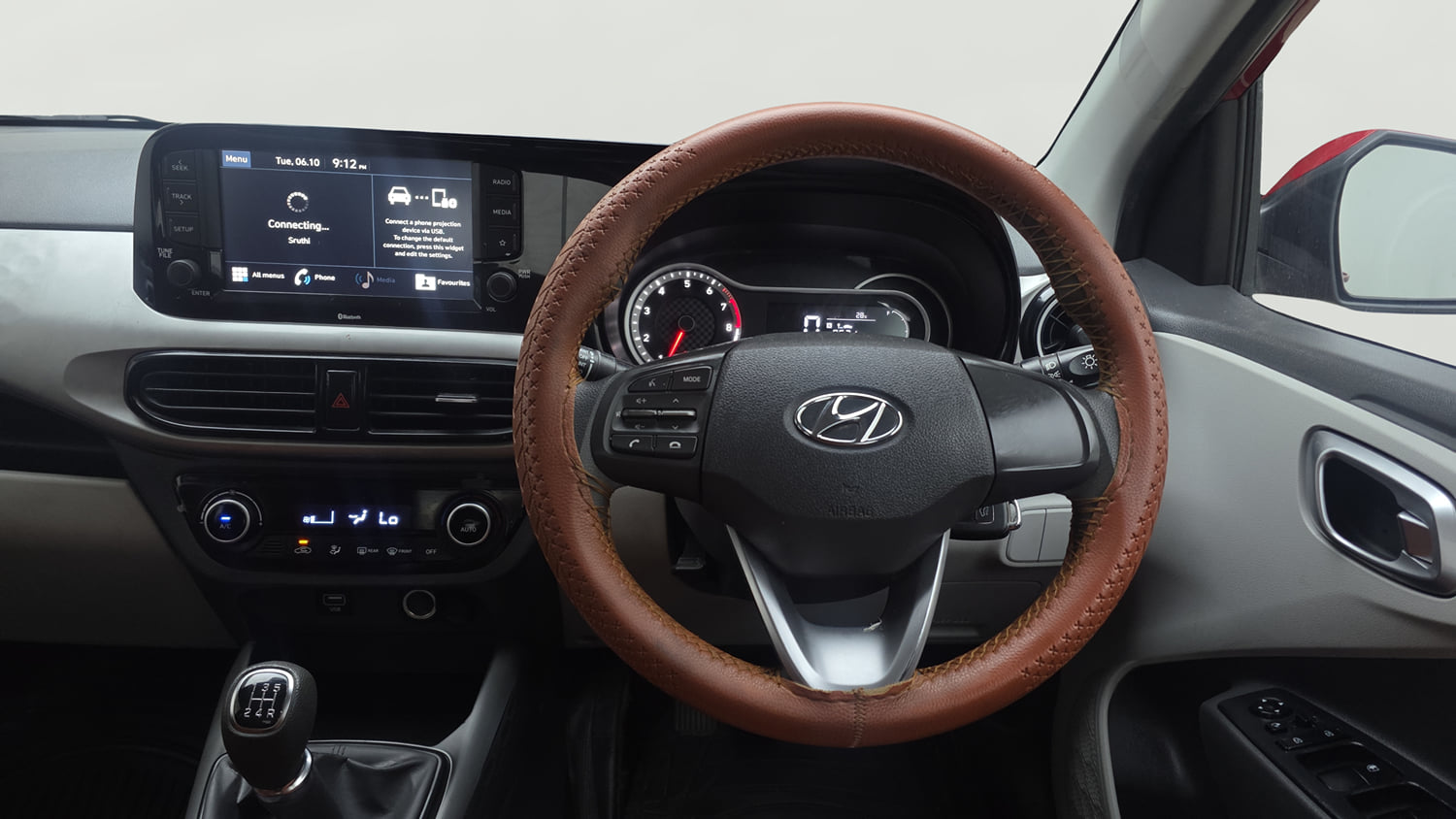 Used 2020 Hyundai Grand i10 Nios Sportz 1.2 Kappa VTVT Petrol Manual interior STEERING VIEW