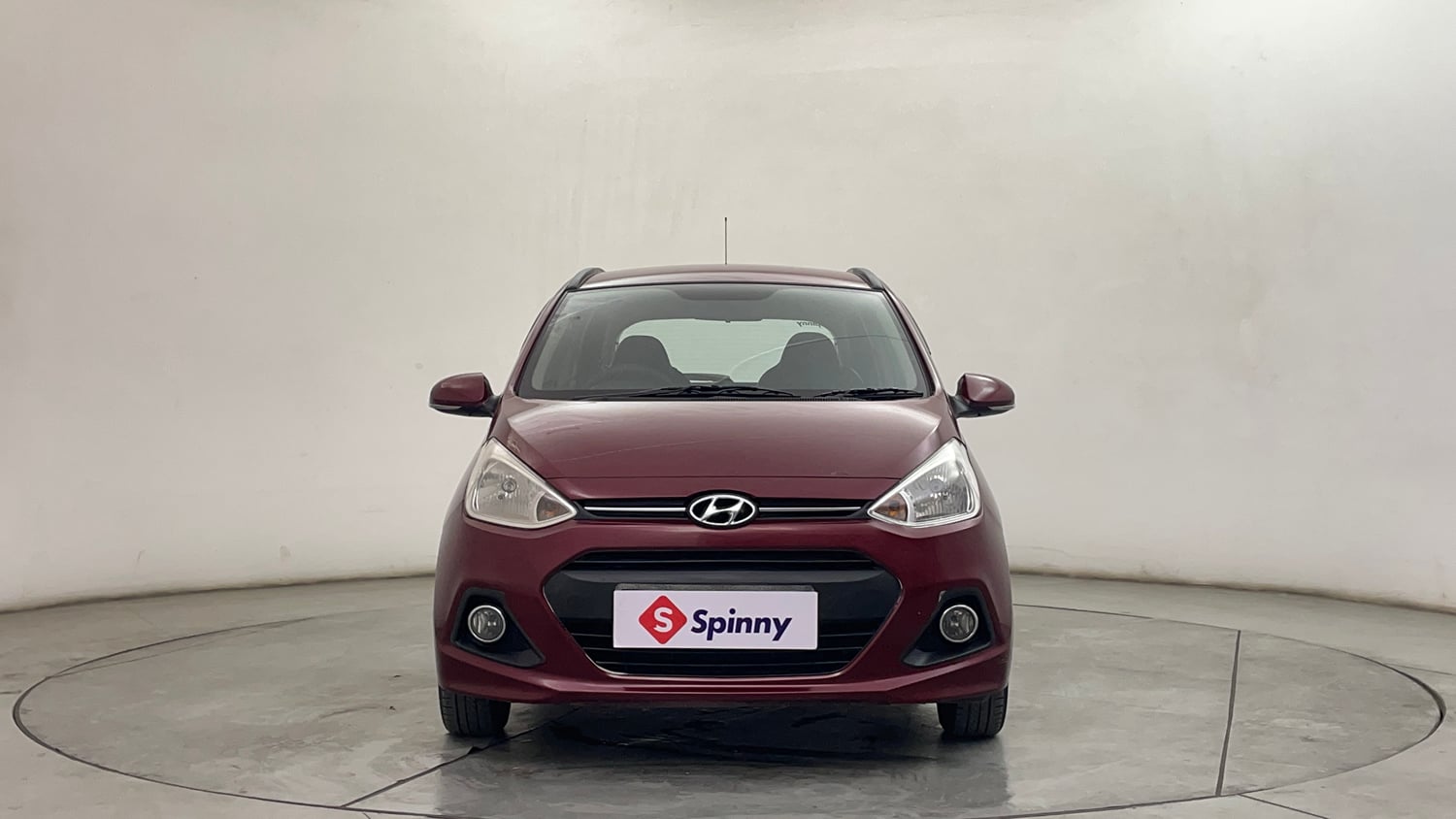Used 2015 Hyundai Grand i10 Asta AT 1.2 Kappa VTVT Petrol Automatic exterior FRONT VIEW