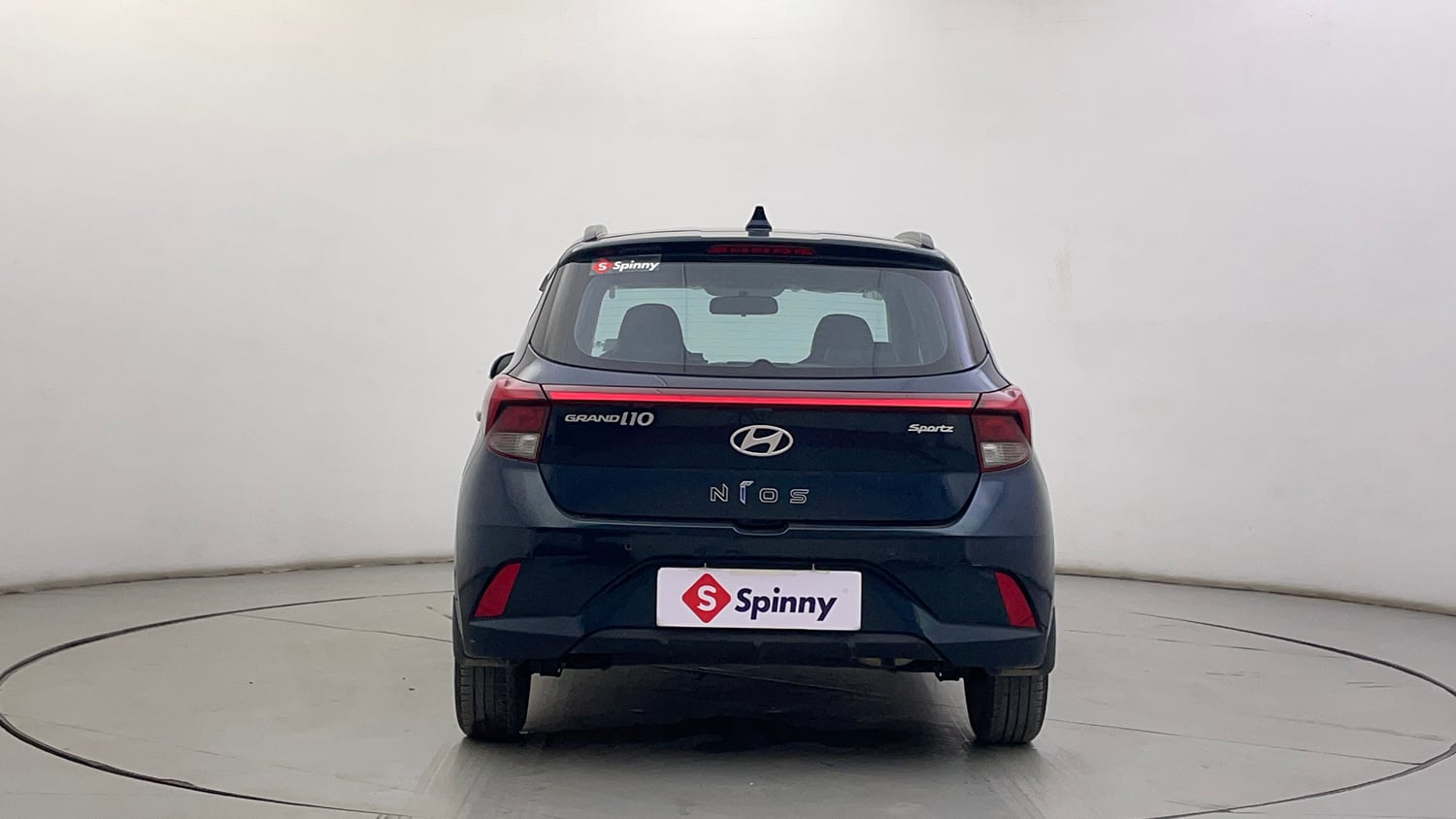 Used 2025 Hyundai Grand i10 Nios Sportz (O) 1.2 Kappa VTVT Petrol Manual exterior BACK VIEW