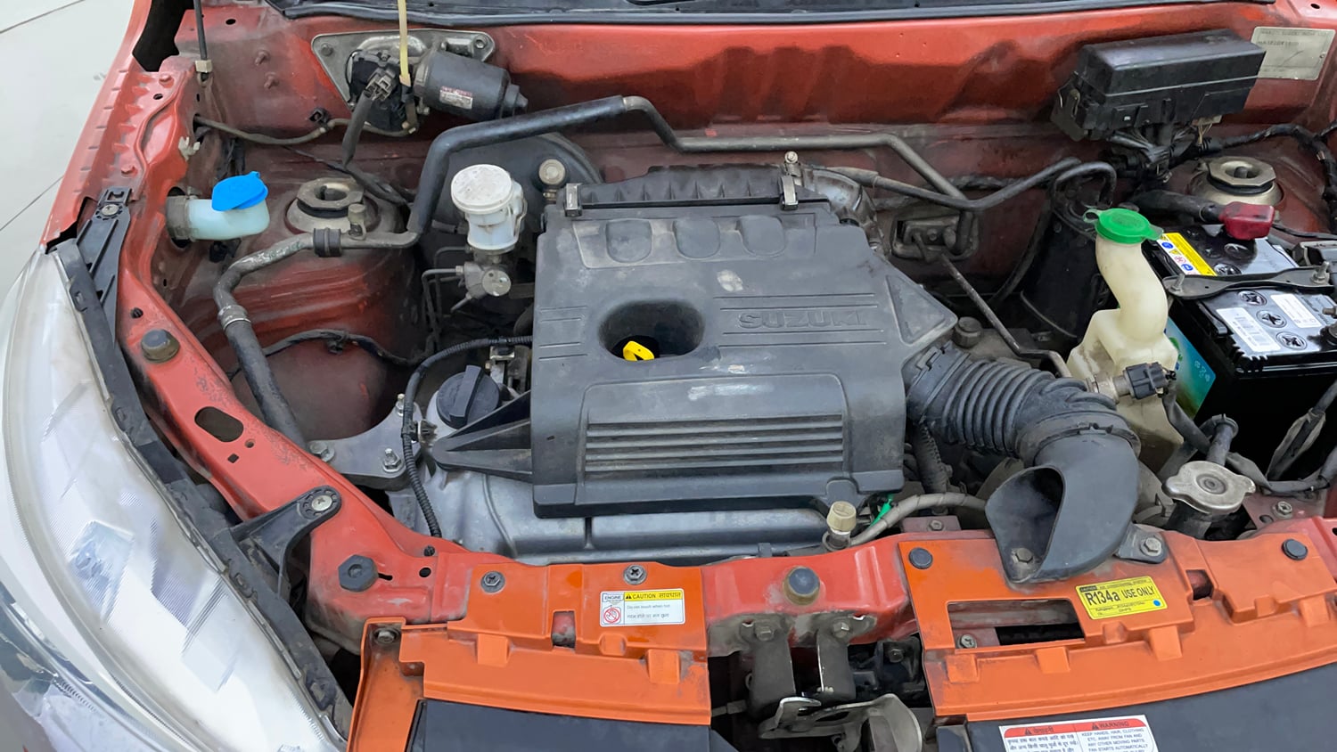Used 2015 Maruti Suzuki Alto K10 VXi AMT Petrol Automatic engine ENGINE RIGHT SIDE VIEW