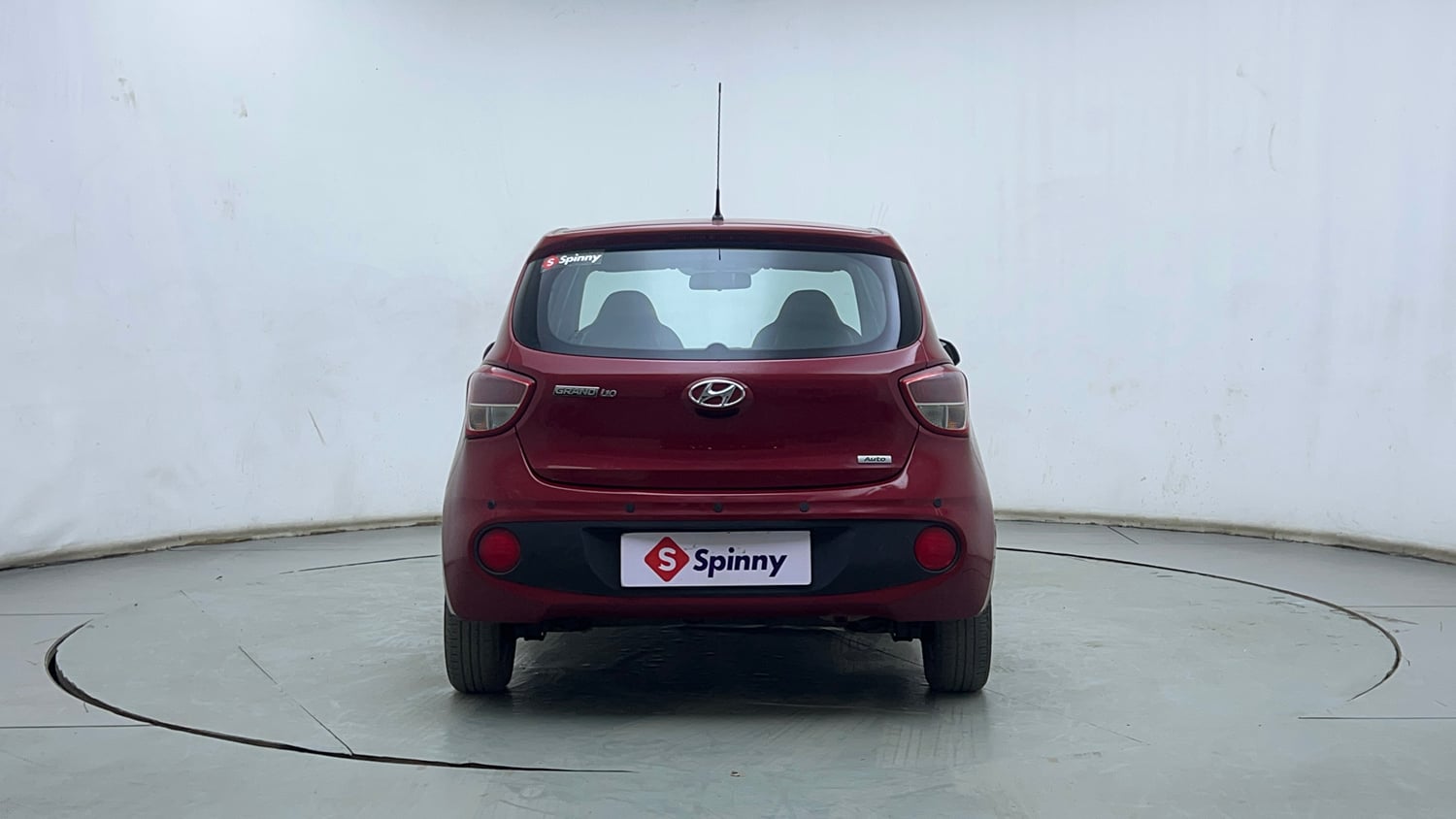 Used 2017 Hyundai Grand i10 Magna AT 1.2 Kappa VTVT Petrol Automatic exterior BACK VIEW