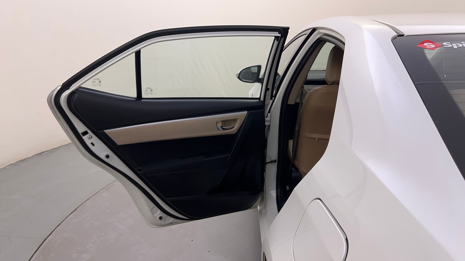 Used 2015 Toyota Corolla Altis G Petrol Petrol Manual interior LEFT REAR DOOR OPEN VIEW