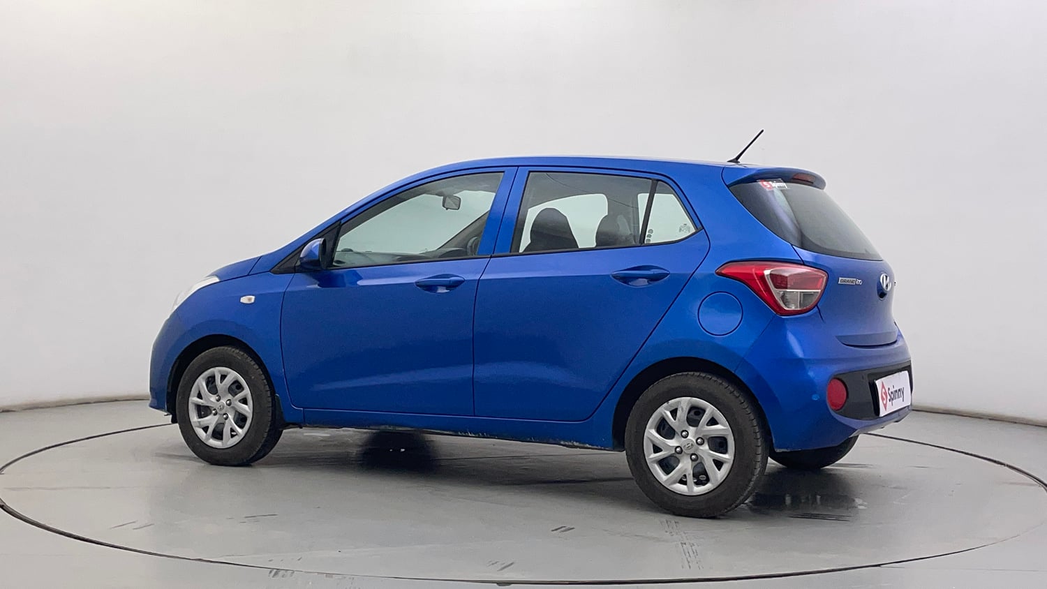 Used 2018 Hyundai Grand i10 Sportz 1.2 Kappa VTVT Petrol Manual exterior LEFT REAR CORNER VIEW