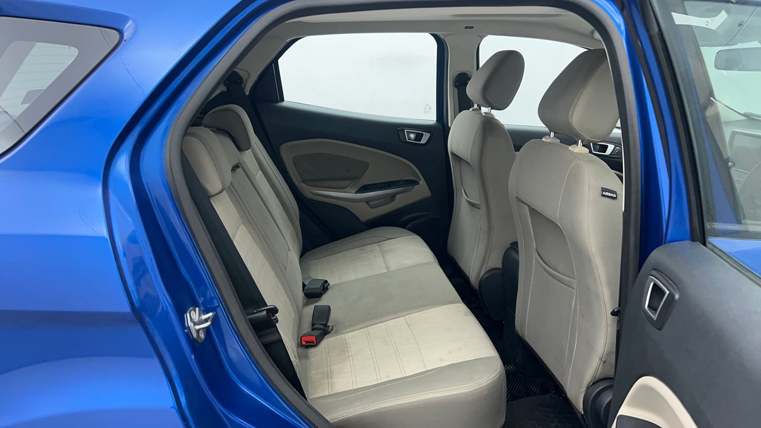 Used 2021 Ford EcoSport Titanium Plus 1.5L Ti-VCT AT Petrol Automatic interior RIGHT SIDE REAR DOOR CABIN VIEW