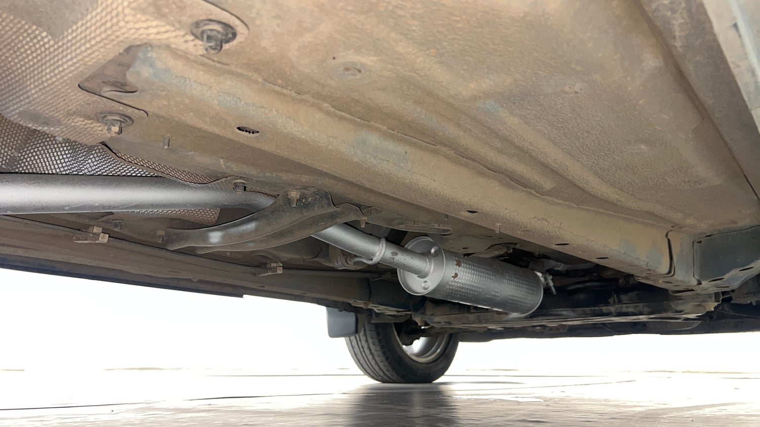Used 2021 Ford EcoSport Titanium Plus 1.5L Ti-VCT AT Petrol Automatic extra REAR RIGHT UNDERBODY VIEW