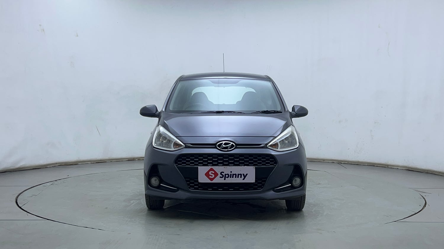 Used 2017 Hyundai Grand i10 Magna 1.2 Kappa VTVT Petrol Manual exterior FRONT VIEW